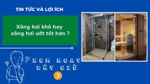 Xông hơi khô hay xông hơi ướt tốt hơn ?